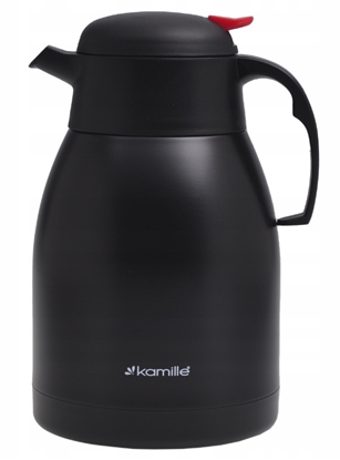 Picture of Stainless steel thermos 1.5 L, black, 2218, KAMILLE