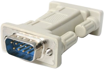 Attēls no StarTech .com DB9 RS232 Szeregowy adapter nullmodemowy wtyk/wtyk - adapter nullmodemowy - DB-9 (M) do DB-9 (M) - dla P/N: SV1115IPEXGB, SV1115IPEXT, SV1110IPEXT-KIT, SV1110IPEXGB, SV1110IPEXT