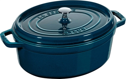 Picture of STAUB STAUB LA COCOTTE Garnek eliwny owalny 6.7 ltr, La Mer