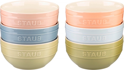 Attēls no STAUB STAUB SERVING Zestaw 6 misek 12 cm, wielokolorowe