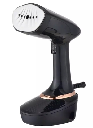 Attēls no Steam cleaner, black with silver stainless steel panel, 1500W Klausberg KB 7777
