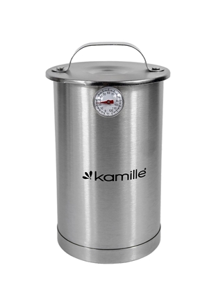 Picture of Steel Ham Cooker + Thermometer, 1.5L, 6506, Kamille
