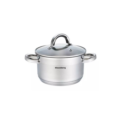 Изображение Steel pot,  Ø18cm 2.6l  Klausberg KB 7123