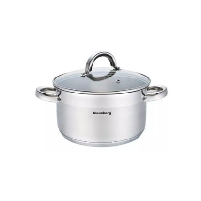 Изображение Steel pot,  Ø20cm, 3.5l Klausberg KB 7124