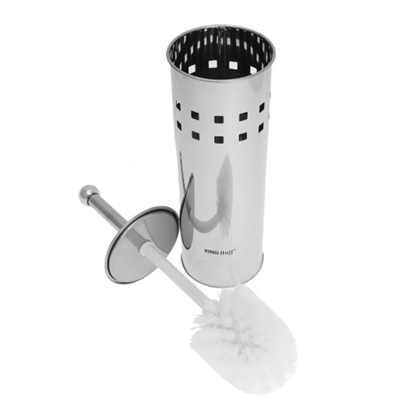 Picture of Steel toilet brush with container, height 39.5 cm, KH 3220, Kinghoff