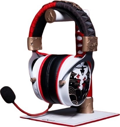 Picture of Suchawki Lexip Lexip Assassins Creed Shadows Zestaw suchawkowy Przewodowy i Bezprzewodowy Opaska na gow Gaming Bluetooth Czarny, Zoto, Czerwony, Biay