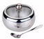 Изображение Sugar bowl with spoon, steel, 460ml, Kinghoff KH 3725