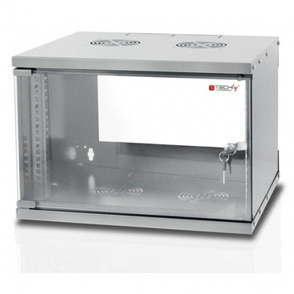 Picture of Szafa Techly 108194 Szafa wiszca rack 19" 9U 500x320, zmontowana, szara
