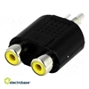 Picture of T adapteris | RCA ligzda x2,RCA spraudnis | mono