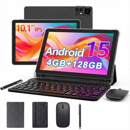 Picture of Tablet ExtraLink Extralink CP31 4GB RAM+128GB Czarny | Android 15, 2Mpx+8Mpx, 6000mAh, 1280x800px, klawiatura, mysz, rysik