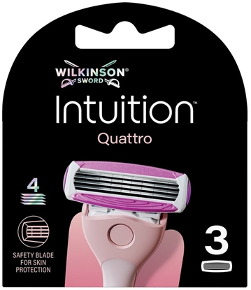 Attēls no Tanita WILKINSON_Intuition Quattro wkadki do maszynki 3szt