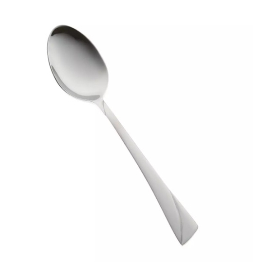 Picture of Tea or coffee spoon set, 14cm, 6 pieces, steel, Kinghoff KH 1440