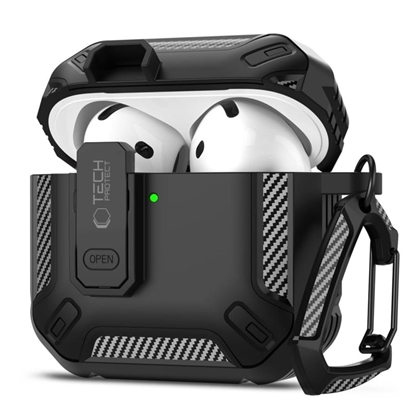 Picture of Tech-Protect Tech-Protect Carbonox Case for AirPods 4 - Black