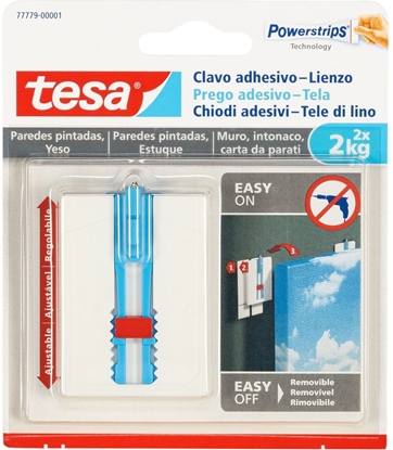Изображение Tesa Adhesive Nail 2kg 77779 Canvas for Wallpaper and Plaster