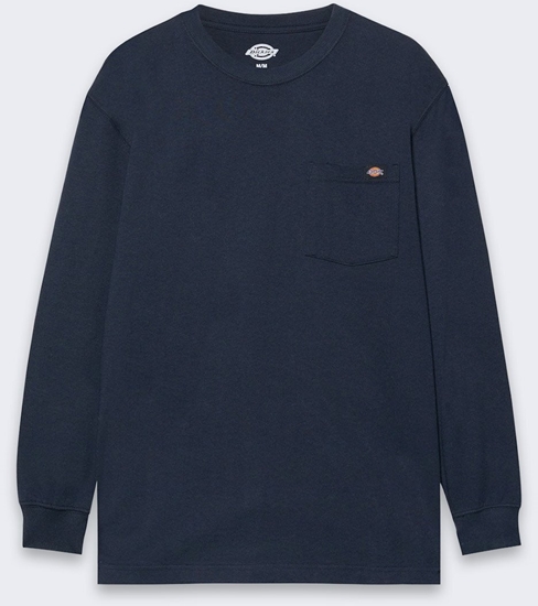 Picture of Texar Koszulka z Dugim Rkawem Dickies L/S Pocket Navy
