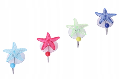 Attēls no The "Starfish" bathroom towel rack with suction cup, 0133A, Besser