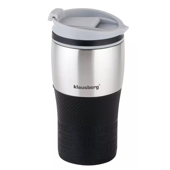 Изображение Thermal mug, black, 320ml Klausberg KB 7625