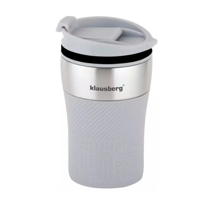 Изображение Thermal mug, grey, 280ml Klausberg, KB 7622