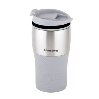 Изображение Thermal mug, grey, 320ml Klausberg, KB 7626