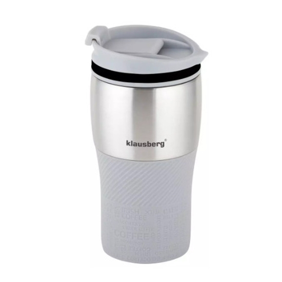 Изображение Thermal mug, grey, 320ml Klausberg, KB 7626