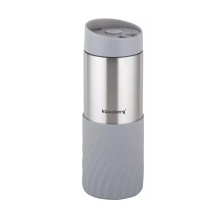 Изображение Thermal mug, grey, 420ml Klausberg, KB 7634