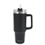 Attēls no Thermo mug with straw, black, 1100 ml, stainless steel, Klausberg, KB 7942. 1100 ml capacity  – larg