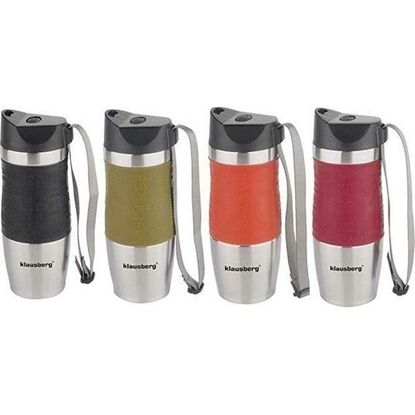 Изображение Thermos isulated steel mug, various colors, 380ml Klausberg KB 7101/4176