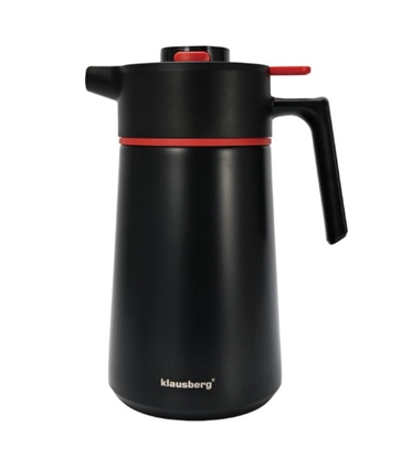 Изображение Thermos, 2.5L, black, Klausberg, KB 9013. Large capacity 2.5 L. Perfect for meetings, conferences an