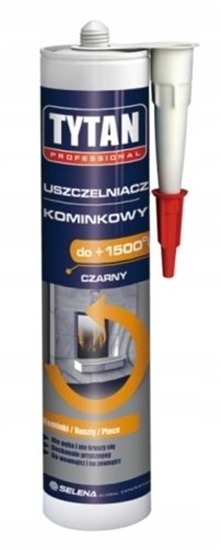 Picture of Tytan 1896960_#29 USZCZELNIACZ KOMINKOWY 280ML 1500C CZARNY