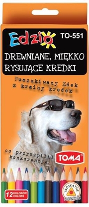 Изображение Toma Kredki trójktne Edzio (TO-551 83)