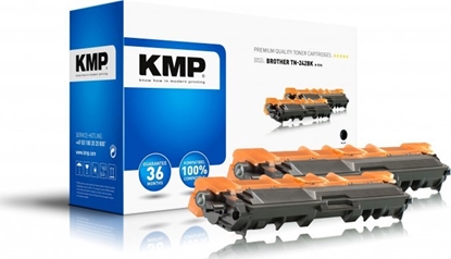 Изображение Toner KMP Toner Brother podwójne opakowanie TN-242BK/TN242BK compl. black - 1248,0021