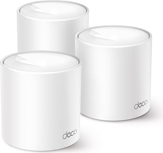 Picture of Tp-Link Deco X1500 Divkāršā frekvenču josla (2.4 GHz / 5 GHz) Wi-Fi 6 (802.11ax) Balts 2 Iekšējs