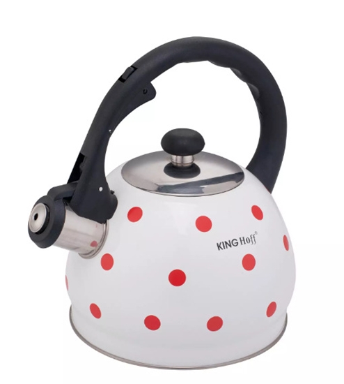 Изображение Traditional kettle, 2 l with dots, KINGHoff, KH 1736