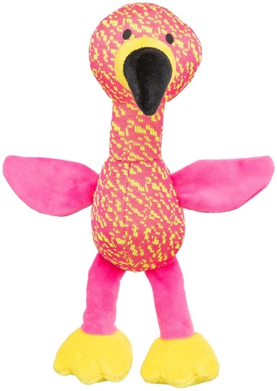 Picture of Trixie Flaming, zabawka, dla psa, róowy, pluszowa, 32 cm