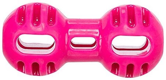 Picture of Trixie Soft & Strong hantel, zabawka, dla psa, róowa, TPR, 11 cm
