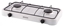 Attēls no Two-ring gas hob, white BROCK GS 002 W