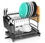 Picture of Two-tier Dish dryer Rack, 42 x 29 x 36.5 cm, 229298, VILDE