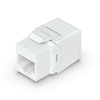 Изображение UBIQUITI CAT6 KEYSTONE JACK, 12-PACK. TOOLLESS KEYSTONE FOR TERMINATING A CAT6 ETHERNET JACK WITHOUT THE USE OF A PUNCH-DOWN OR CRIMPING TOOL