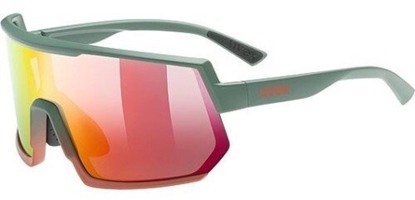 Picture of Uvex Okulary rowerowe Uvex Sportstyle 235 - moss gr.gra/mir.red