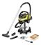 Attēls no Vacuum Cleaner|KARCHER|Suction power 315 AW|Dust capacity 30 L|Drum vacuum|Cleaning type Dry&wet|Dust container Bagless|Colour Black/Yellow/Silver|1.628-385.0