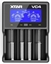 Attēls no VC4 viedais LCD lādētājs Li-ion/Ni-MH (18650, 21700, AA, AAA), 4 ligzdas, USB barošana