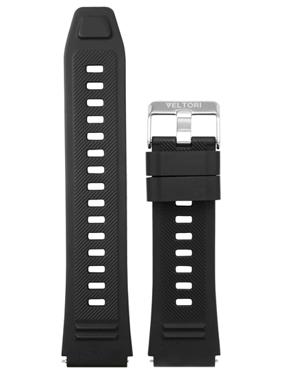 Picture of VELTORI VT110 Watch Strap 22mm VTP110 / black