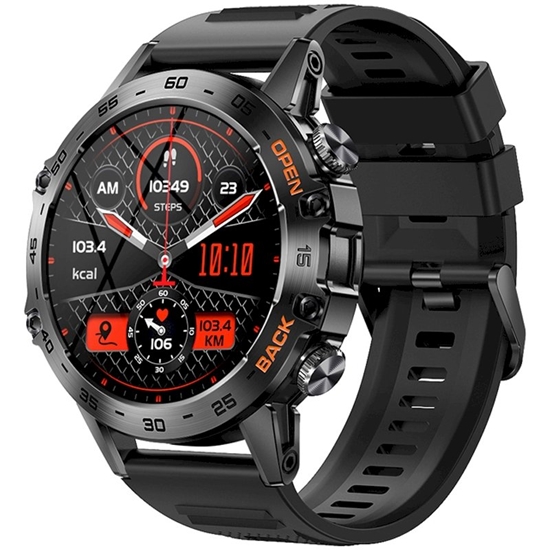 Picture of VELTORI VT120-1 Smartwatch Silicone Strap / black
