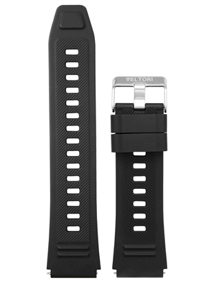 Attēls no VELTORI Watch Strap for Smartwatch VT200 22mm / black