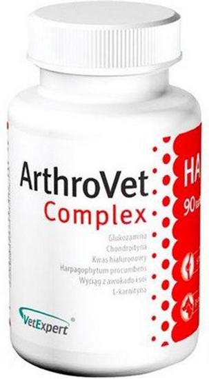 Picture of VET EXPERT ARTHROVET HA COMPLEX 90 TABL.