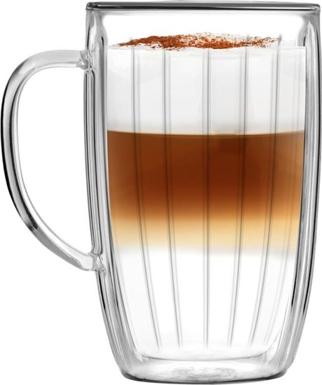 Picture of Vialli Design Komplet 2 szklanek wysokich z uchem Tulip 350 ml  8975