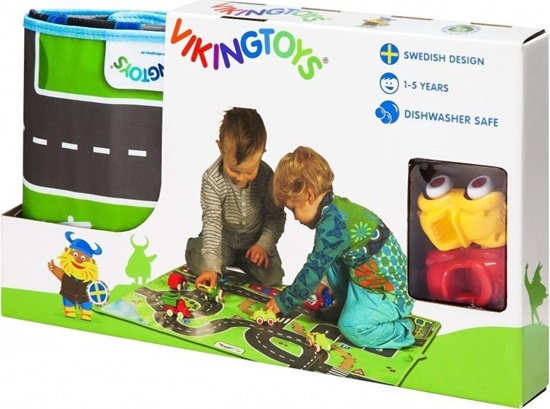 Picture of Viking Toys VIKING CITY MATA Z POJAZDAMI 3 EL.