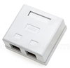 Изображение Virsapmetuma datora rozete CAT6 STP , ekranēti divi porti RJ45