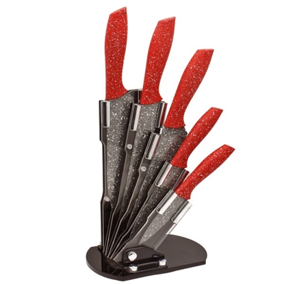 Picture of Voltz 55551633A5, Knife Set 5 Pieces, Marble Coating, Steel Blades