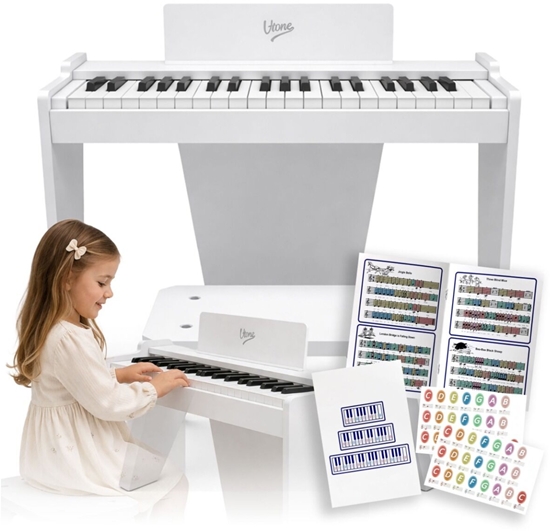 Picture of V-Tone V-TONE PJR 50 WH elektroniczne pianino cyfrowe bia